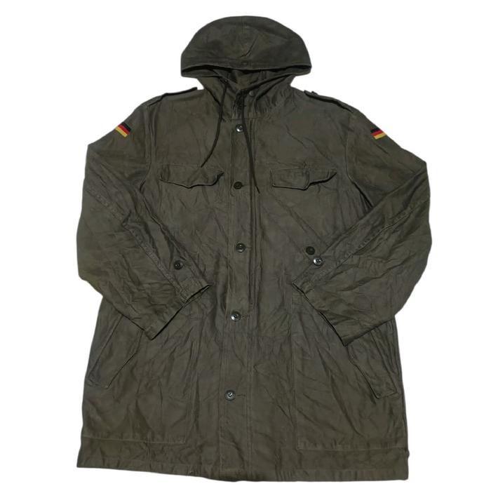 Vintage Parka Moleskin German 80s