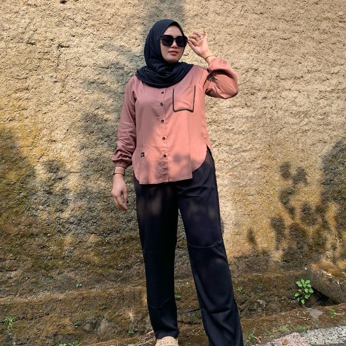 Setelan albiya nyaman busui bisa / non busui