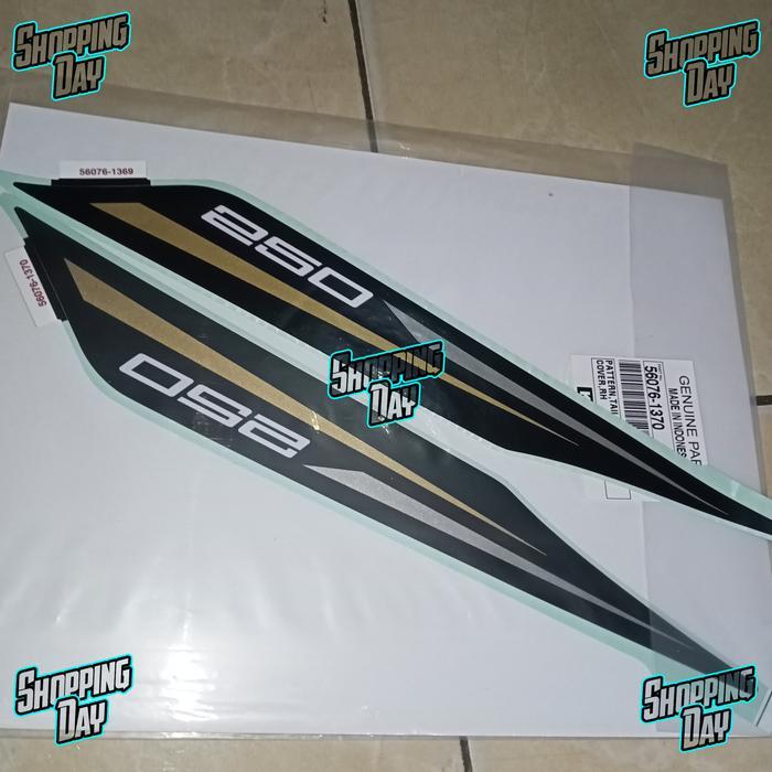 Sticker stiker bodi body belakang kanan kiri zx25r krt 2020 OSEAN