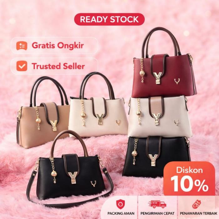 Lecavian.co Tas Wanita Andini Bag Selempang Slingbag Kulit