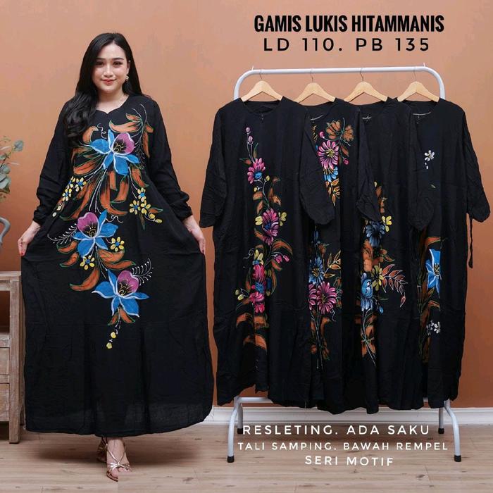 Gsmis Klok Santung Batik Busui
