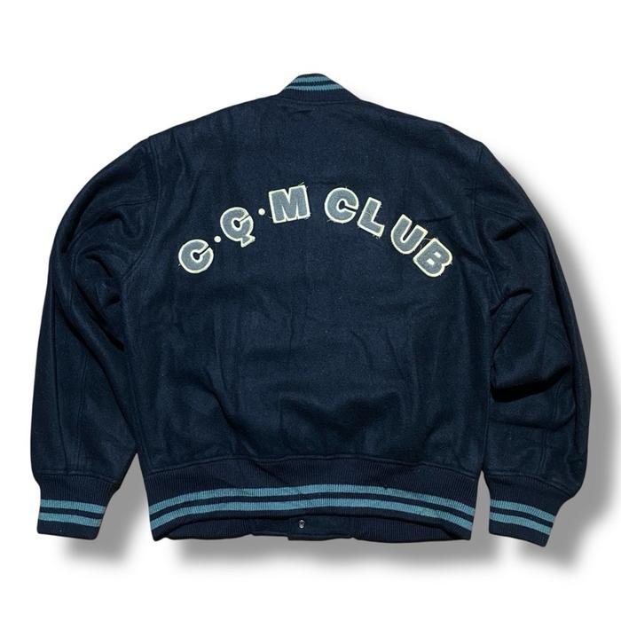 Vintage Comme Ca Du Mode Men Japanese Brand wool Varsity Jacket