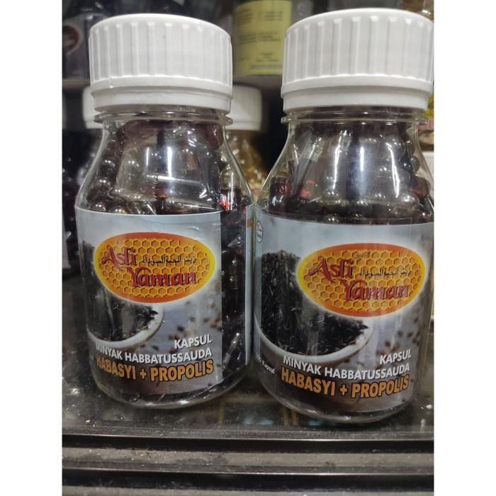 HABBATUSSAUDA PROPOLIS ASLI YAMAN ISI 200 HABBATUSSAUDA PLUS PROPOLIS - TANPA PROPOLIS