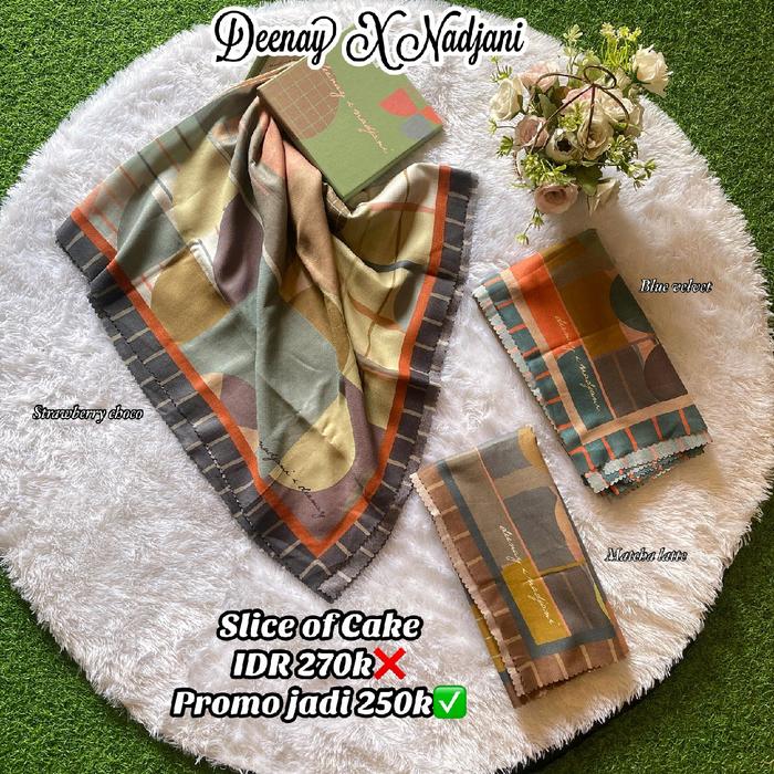promo deenay X nadjani ori slice of cake