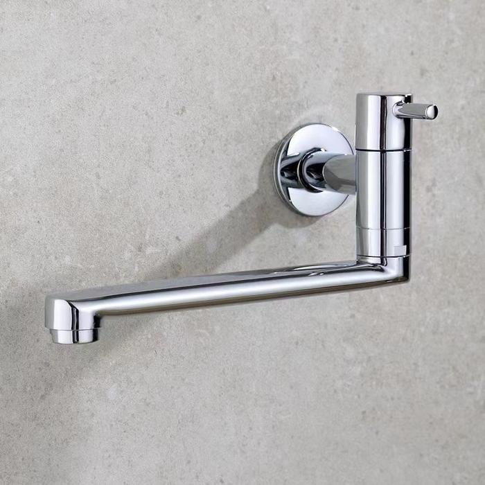Kran air dapur bebek minimalis engkol KB7- keran air wastafel sink tembok bak cuci piring dapur kitc