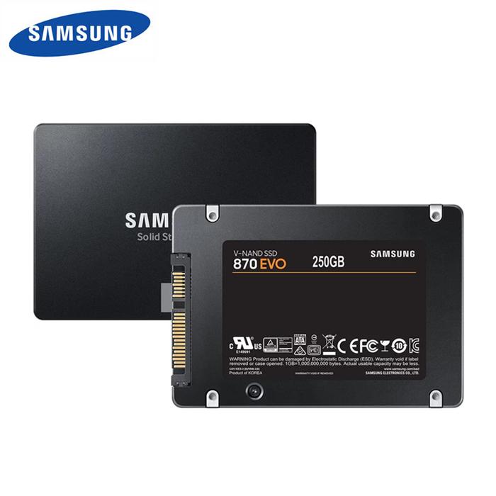 SAMSUNG ssd 500gb 870 EVO 250GB Internal Solid State Disk HDD Hard
