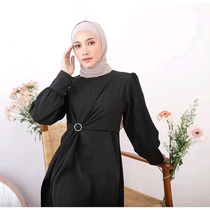 Dress O'ring Rempel Busui Friendly Gamis Wanita Muslim