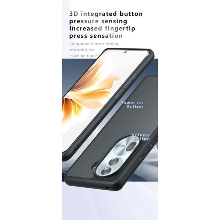 Case Oppo Reno 11/Oppo Reno 11 Pro 5G 2024 Crystal Airbag Hybrid Case Reno 11/Reno 11 Pro Best Selle