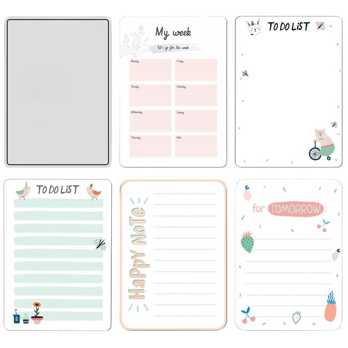 Soft A4 Whiteboard Magnetic Fridge Message Sticker, Daily Writing