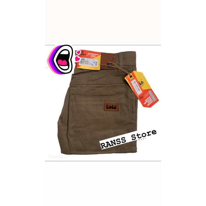Lois Chino Katun Pria//Celana Panjang Katun Chino Pria/Chino Lois Pria