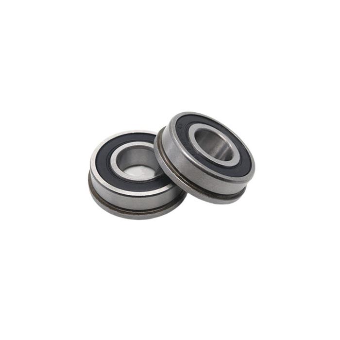 10Pcs F695-2RS Bearing 5*13*4 mm ABEC-7 Flanged Miniature F695 RS