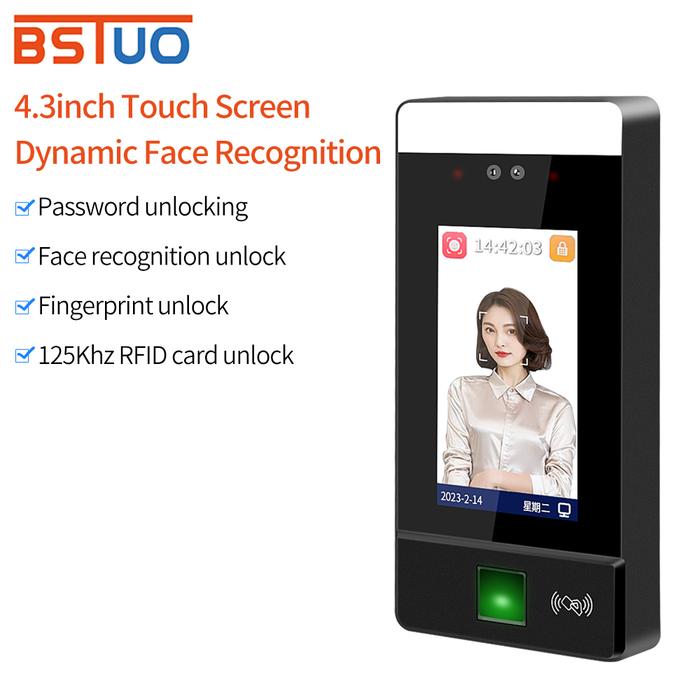 Infrared Detection Biometric Fingerprint Dynamic Face Recognition