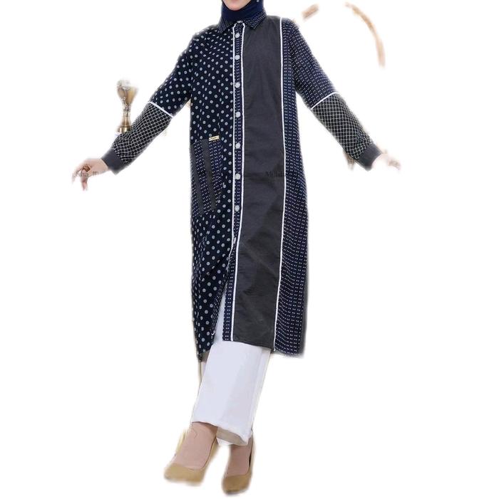 Dara Tunik Muslim Wanita Tunik Semi wooL