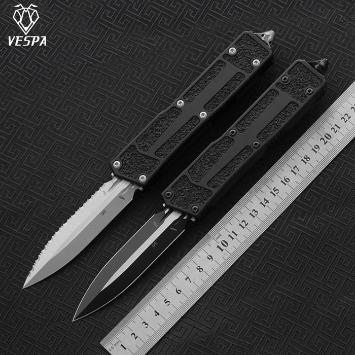 VESPA JIA CHONG II D/E Knife Handle:7075Aluminum Blade:154CM outdoor