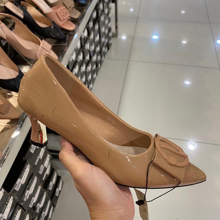 Steve n co heels 5 cm sepatu kantor funky Wanita Shoes