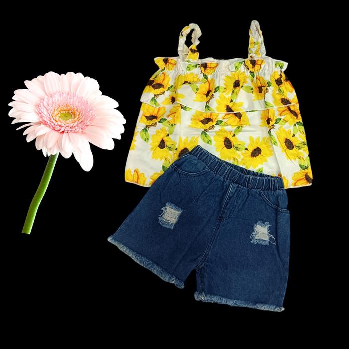 Paket Usaha Anak Set + Dres Patpat 98% Isi Setelan Fashion