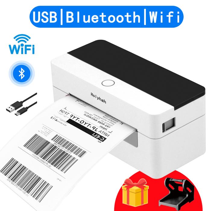 High Speed USB Bluetooth Wifi Thermal Printer Label Sticker Maker
