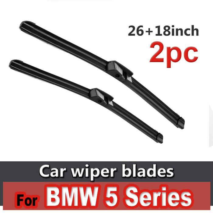 Wiper LHD RHD Front Wiper Blades For BMW 5 Series F07 F10 F11 2011 -