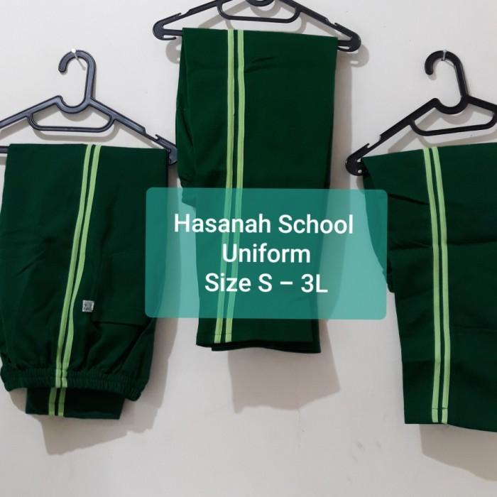 Seragam Sekolah SD Al Azhar " CELANA TRAINING " Uk. XS - 10 L