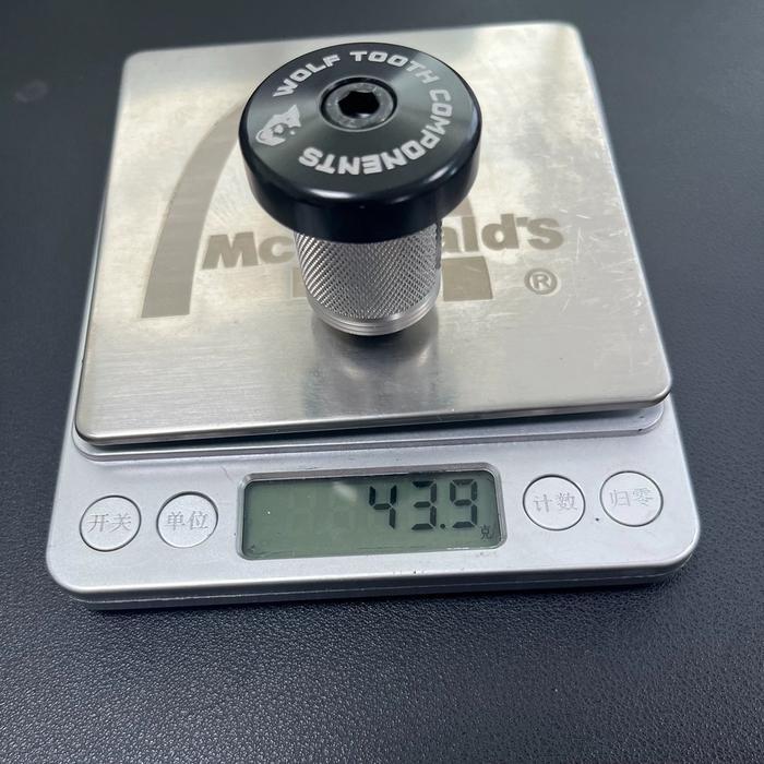Wolftooth wolf tooth compresion plug integrated spacer stem cap jangkar fork garpu carbon or alloy s
