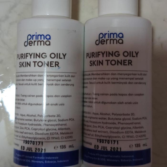 Primaderma Purifying Oily Skin Toner - Prima derma