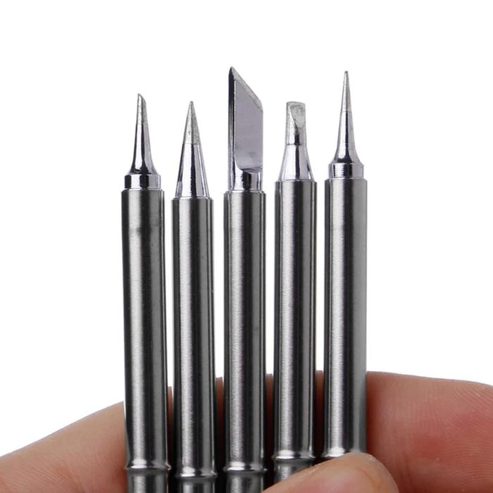 5Pcs T12 Solder Besi Tips untuk FX-9501 HAKKO912 FM-2027 Handle 2028