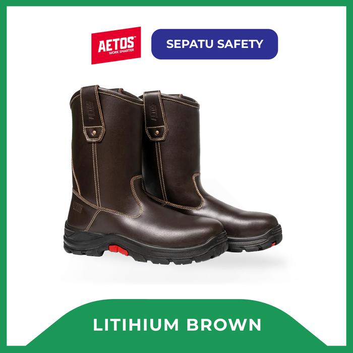 Sepatu Safety Aetos Brown / Safety Shoes Aetos Brown - SEPATU SAFETY
