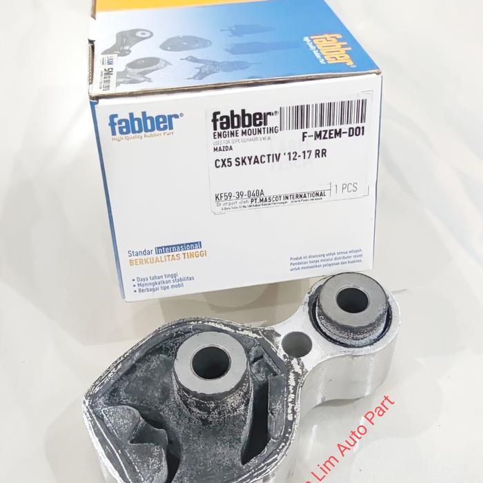 Karet Engine Mounting Dudukan Mesin Belakang MAZDA CX5 CX-5 SKYACTIV KF59 - 39 - 040A Fabber KI1