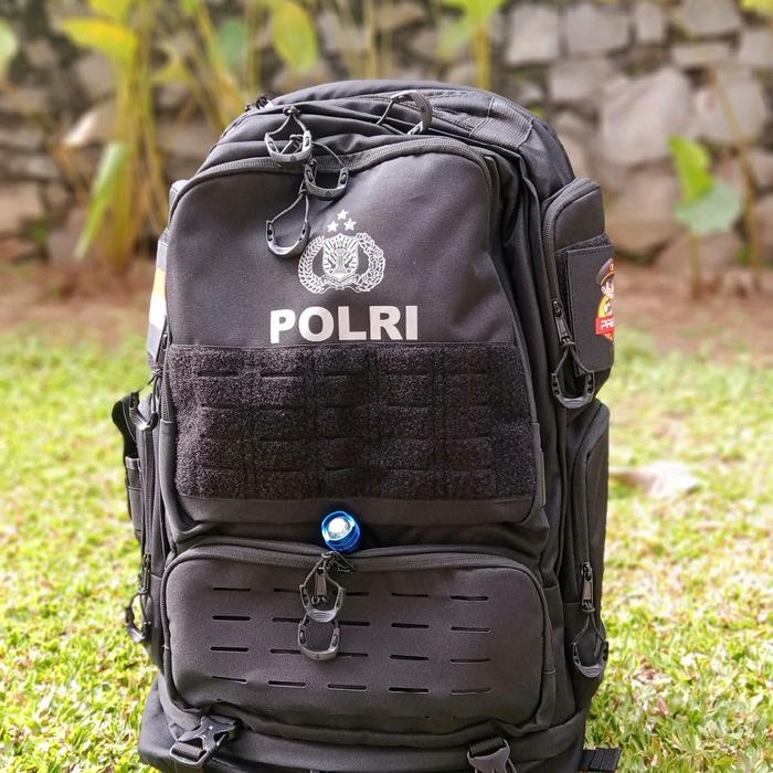 Tas Ransel Original Polri Presisi Backpack Pria Sekolah