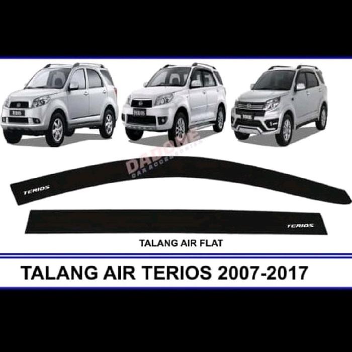 Talang Air Variasi / Door Visor Depan (Kiri + Kanan) Daihatsu Terios Lama Generasi 1 Tahun 2007 s/d 