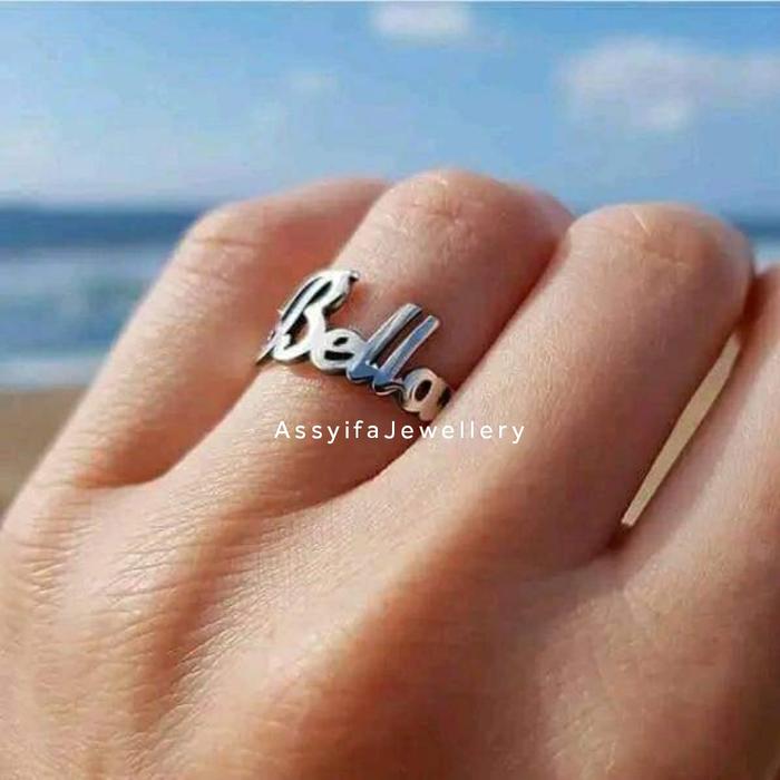 Cincin Costum Nama Sendiri Rings