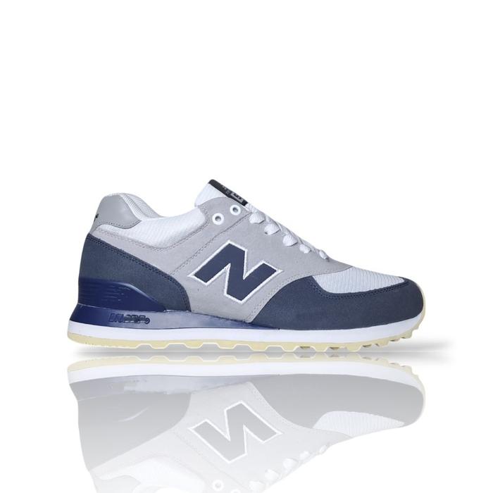 Sepatu sneaker shoes casual pria wanita nb 574 bahan suede