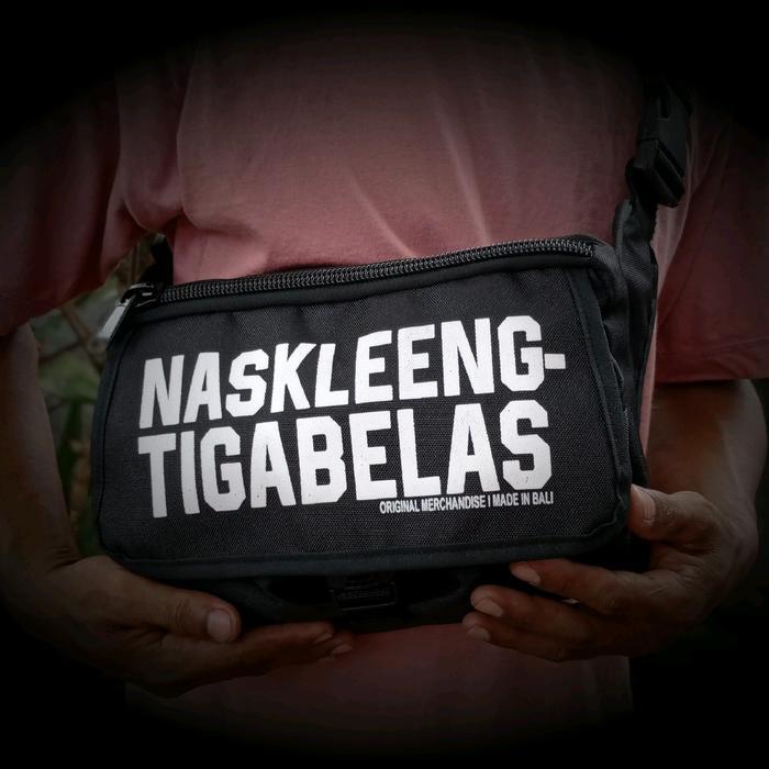 PROMO!! WaistBag Cowok NK13 Tas Selempang Pria Kanvas Premium Size P25 x T19 Tas Bali Waistbag Pria 