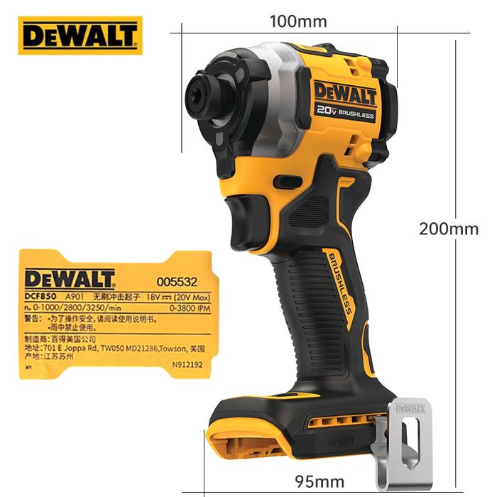 DEWALT 20V DCF850 DCF887 Impact Driver Brushless Lithium Battery