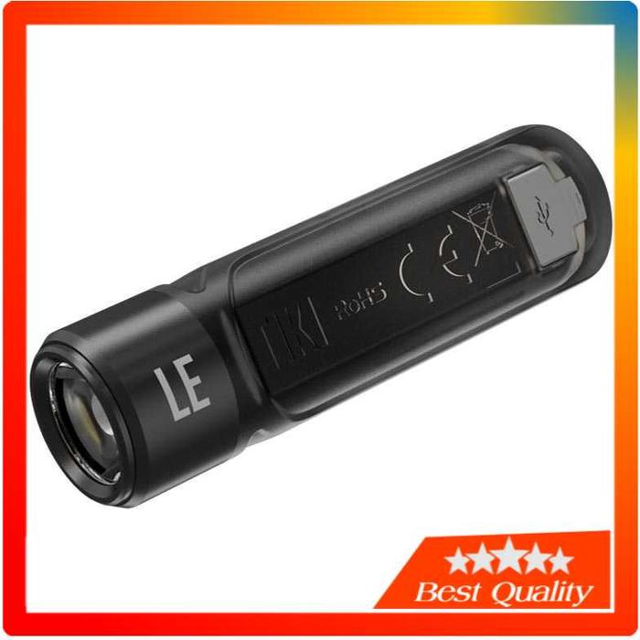 Lampu Senter Super Mini Kecil LED Super Terang OSRAM P8 300 Lumens Nitecore TIKI LE