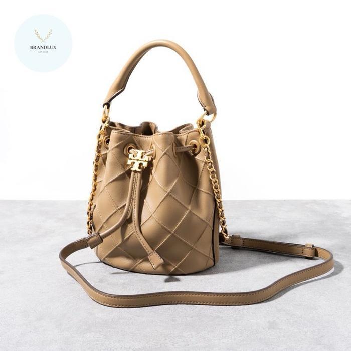 TORY BURCH FLEMING SOFT SMALL BUCKET BAG