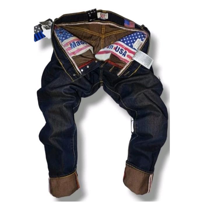 celana jeans pria lois original, celana panjang pria standard reguller