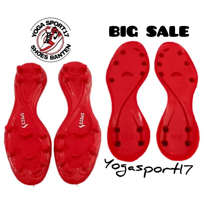 TERBARU Outsole sepatu bola specs junior, telapak sepatu bola anak lentur tali sepatu praktis | tali