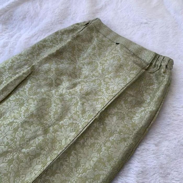 Songket Cewek Bawahan Wanita // Rok Songket Instan Ukuran S-2XL rok songket kebaya terbaru motif ele