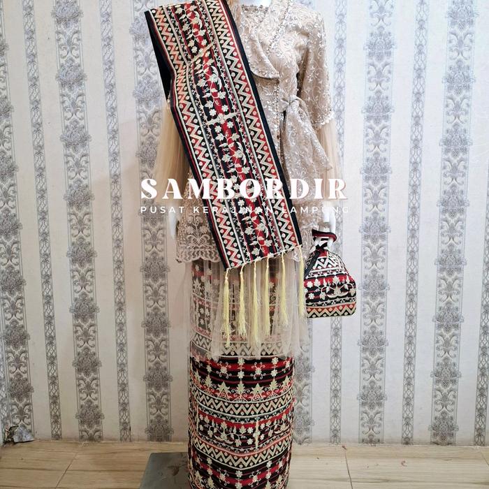 Tapis Lampung Tenun Bordir