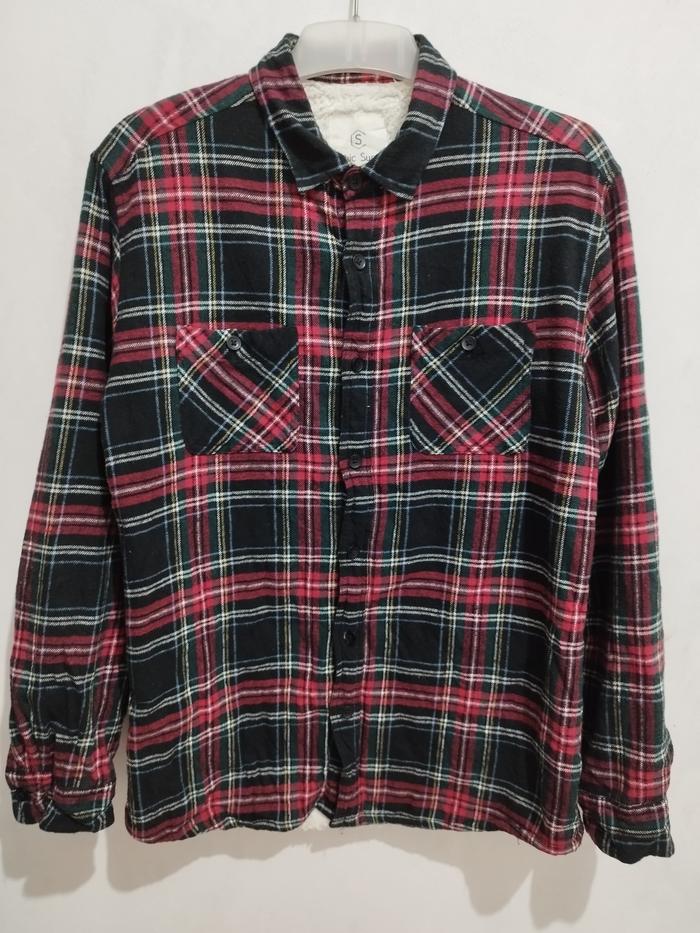 TKTT 005 - KEMEJA FLANEL LENGAN PANJANG JAKET FLANEL TEBAL PRIA