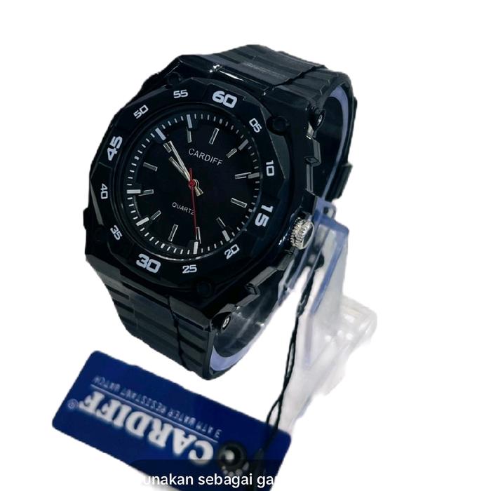 CARDIFF Original Pria (Bisa COD) Jam Analog Anti Air
