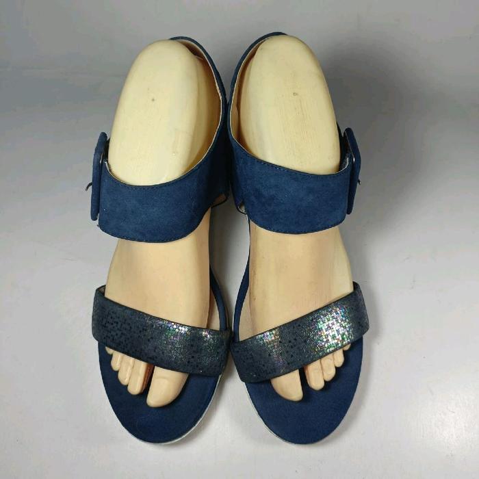 Dr.Kong original leather wedges 38 size woman shoes
