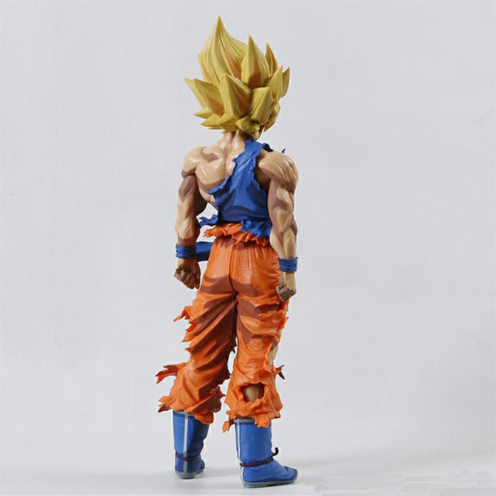 Boneka Anime Dragon Ball Z SMSP Super Saiyan Goku Warna Komik Hitam