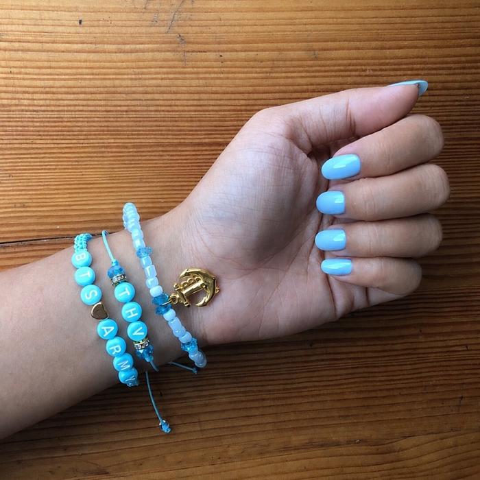 BTS SWIM Edition Bracelet Set | 1 Set Gelang Edisi BTS SWIM