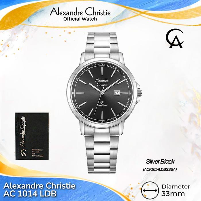 Alexandre Christie Wanita AC 1014 LDB AC1014 AC1014LDB AC 1014 LD Stainless Steel