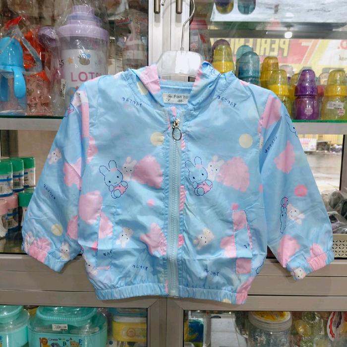 jaket parasut import anak cewek