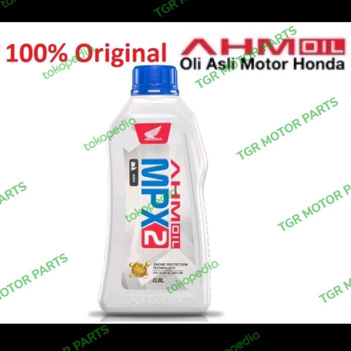 Oli Mpx 2 800Ml 0.8 Liter Original Ahm Matic Sae 10W-30 -Gratisongkir