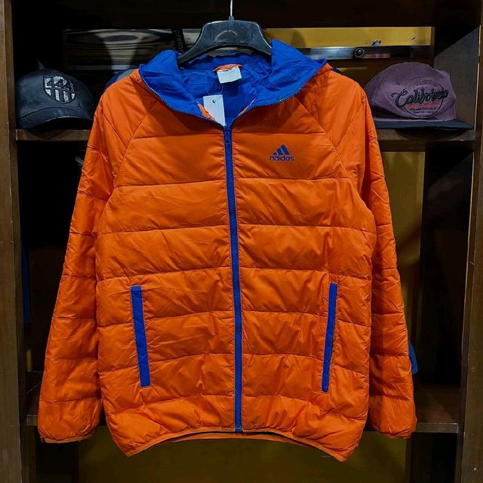 ultralight down jaket bulu angsa ADIDAS puffer size L