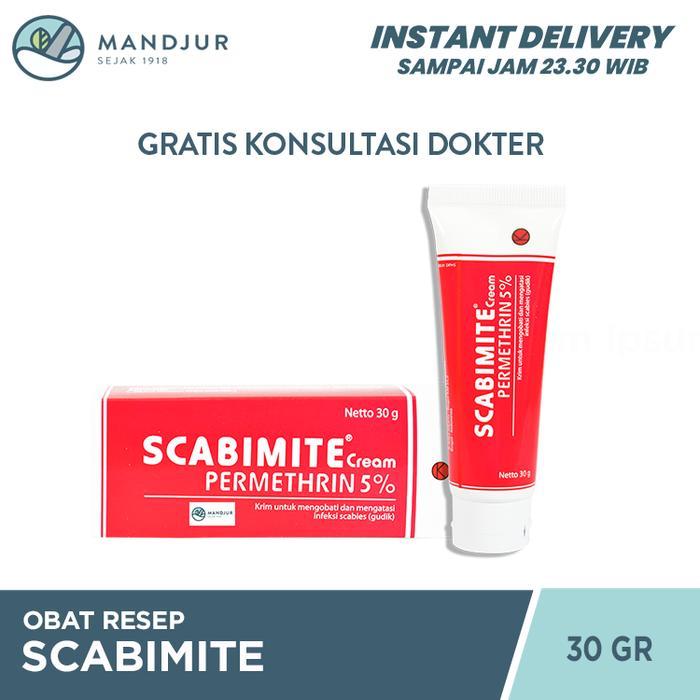 Scabimite Cream 30 Gram / Obat Kulit / Skabies
